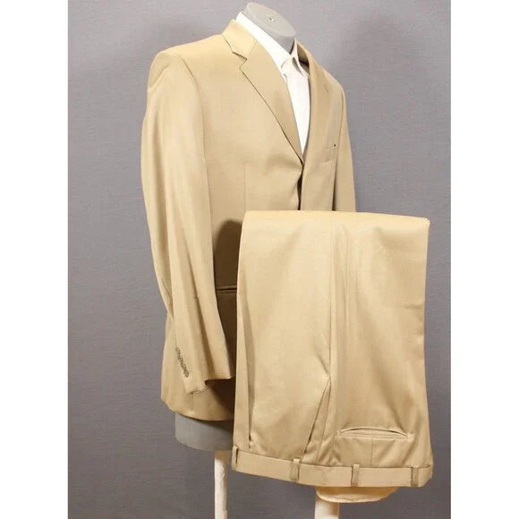 Men's Tan Suit - Picture 2 of 13